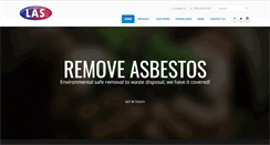 Desktop Screenshot of las-asbestos.co.uk