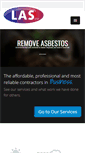 Mobile Screenshot of las-asbestos.co.uk